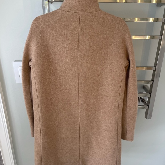 J. Crew Camel Pea Coat - Picture 2 of 4